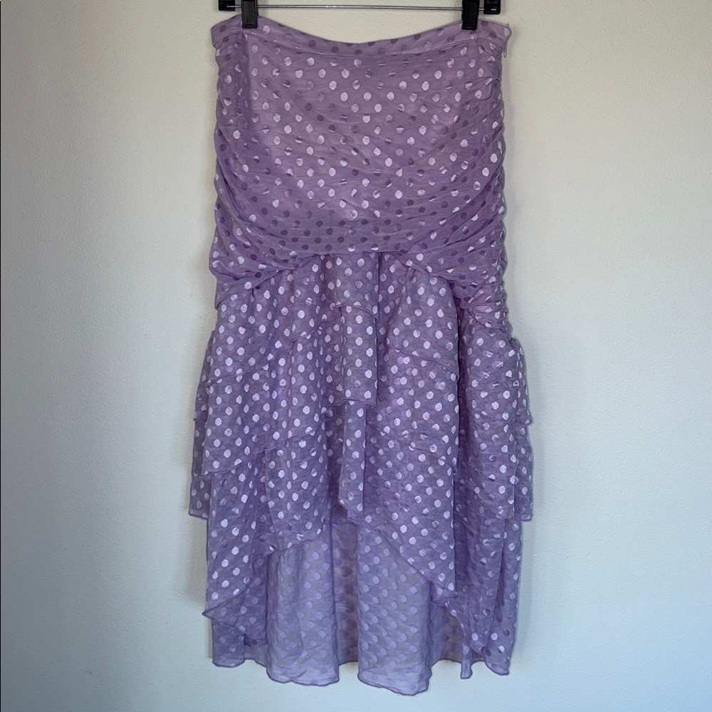 NWOT Marjorelle Asymmetrical Ruched Mermaid Whimsical Fairy Midi Skirt